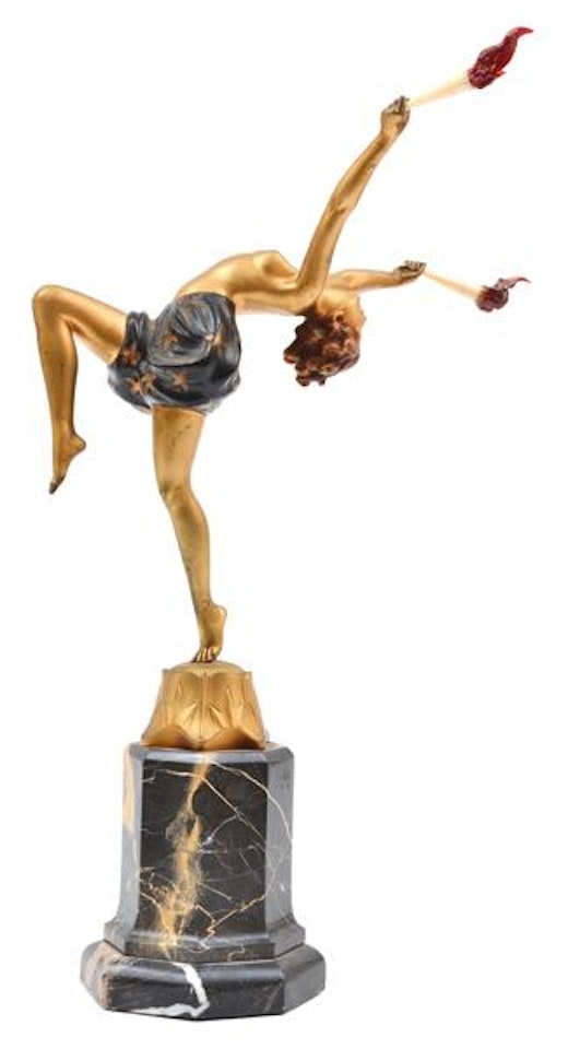 Torch dancer by Ferdinand Preiss
