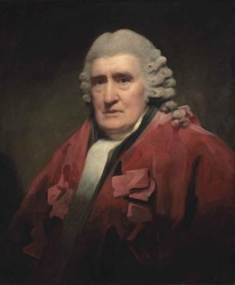 Portrait of William Baillie, Lord Polkemmet (Lord of Session), bust-length by Henry Raeburn