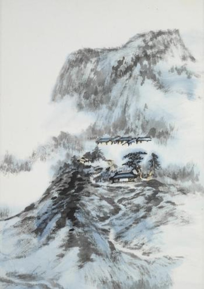 Mountains and Streams by Zhang Daqian