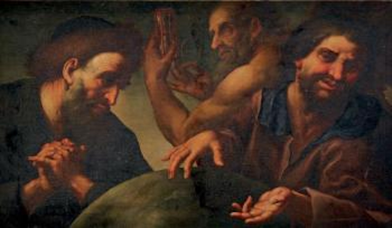 Démocrite et Héraclite by Italian School