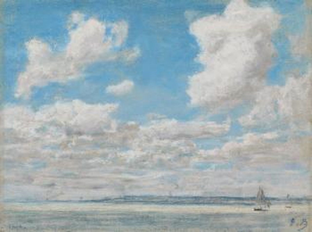 Marine (Marine Au Grand Ciel) by Eugène Boudin