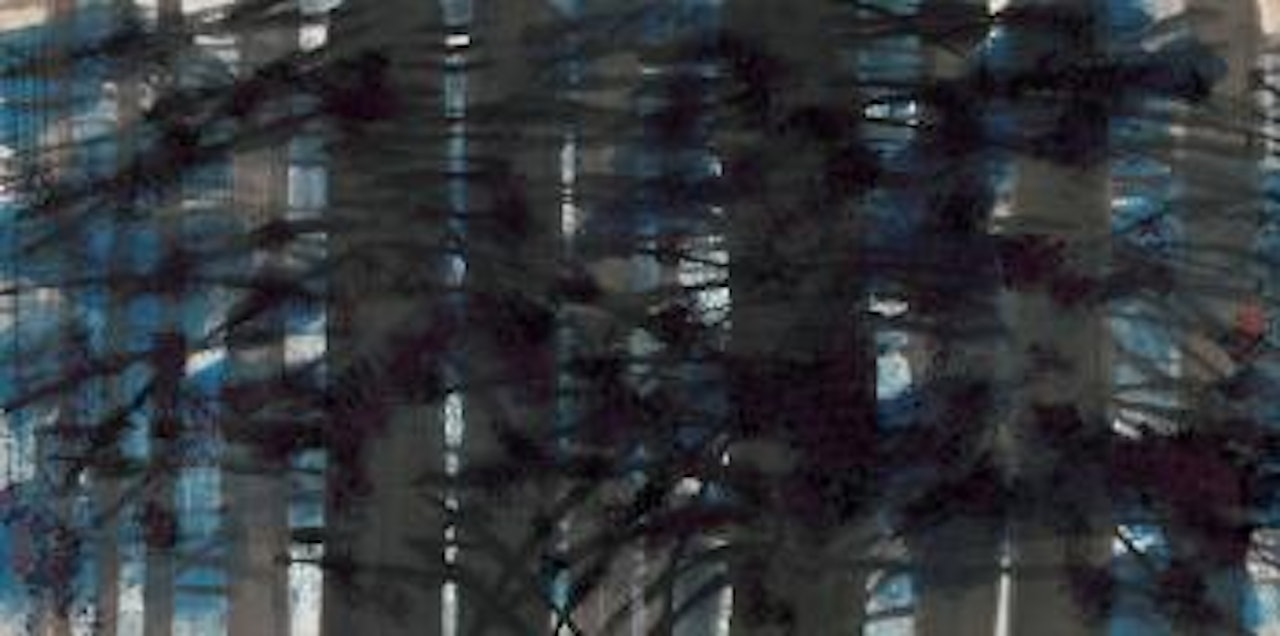 Wind Through Pines by Huang Yongyu