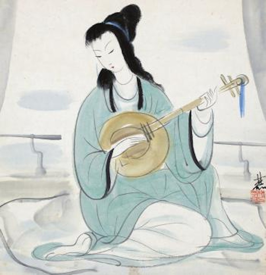 Beauty by Lin Fengmian