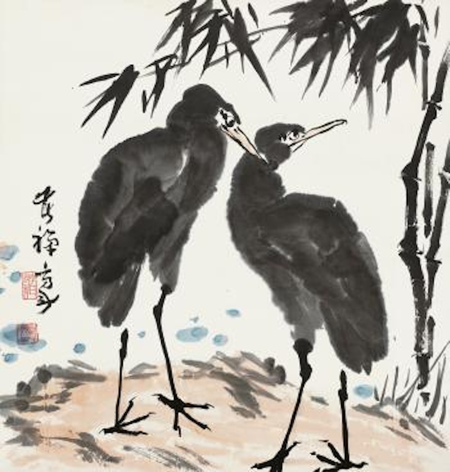 Birds by Li Kuchan