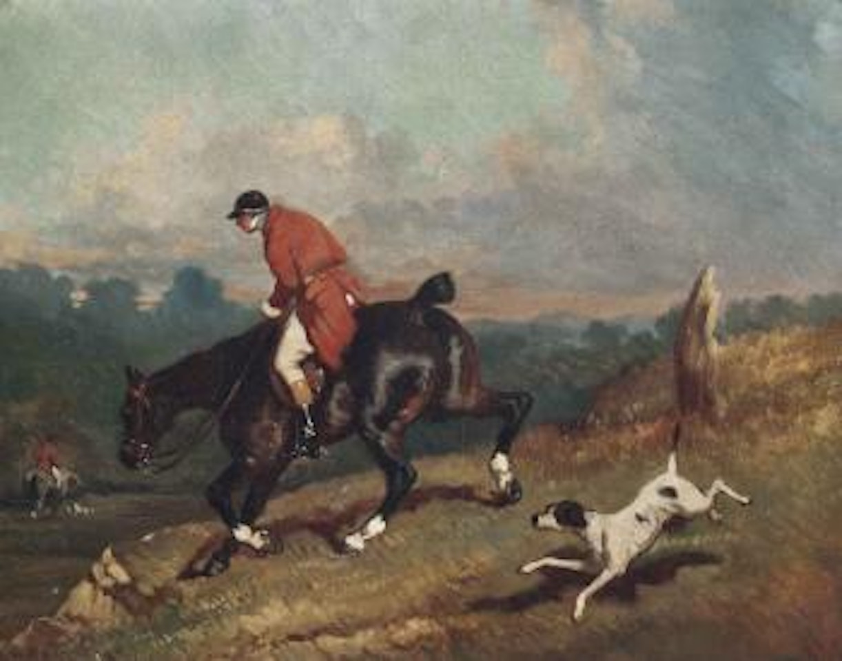 On the scent by Alfred de Dreux
