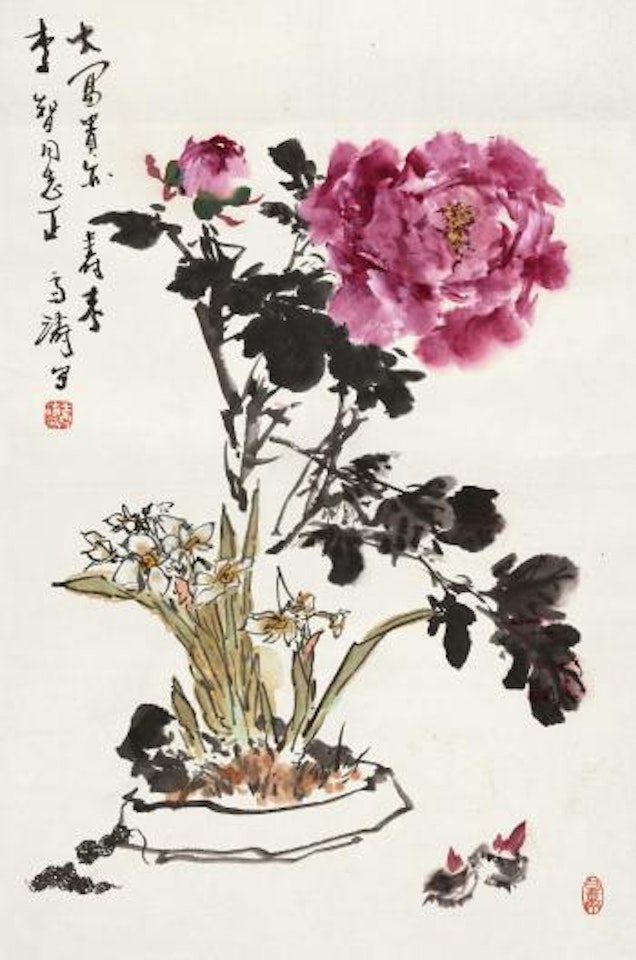 Flowers by Wang Xuetao