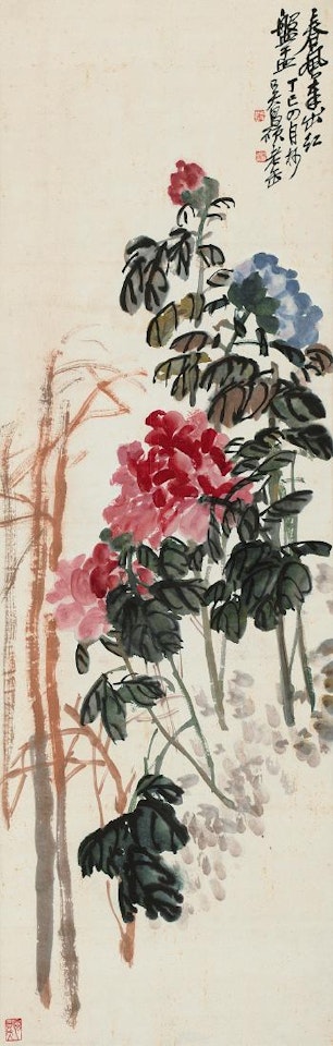 Peony by Wu Changshuo