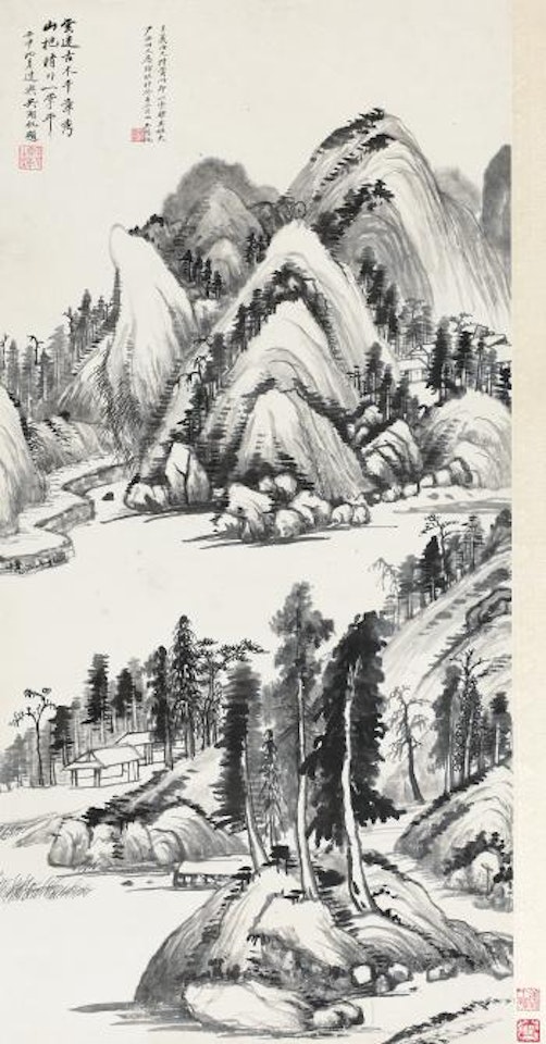 Recluse In The Mountain by Wu Hufan