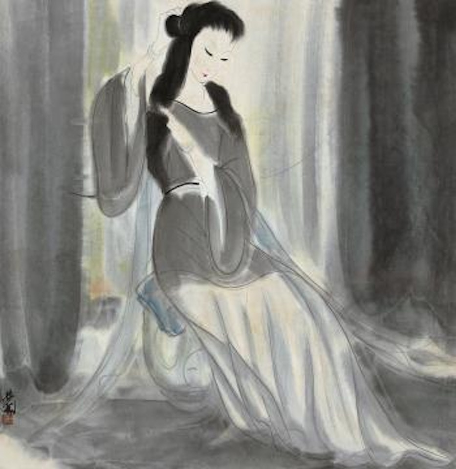 Beauty by Lin Fengmian
