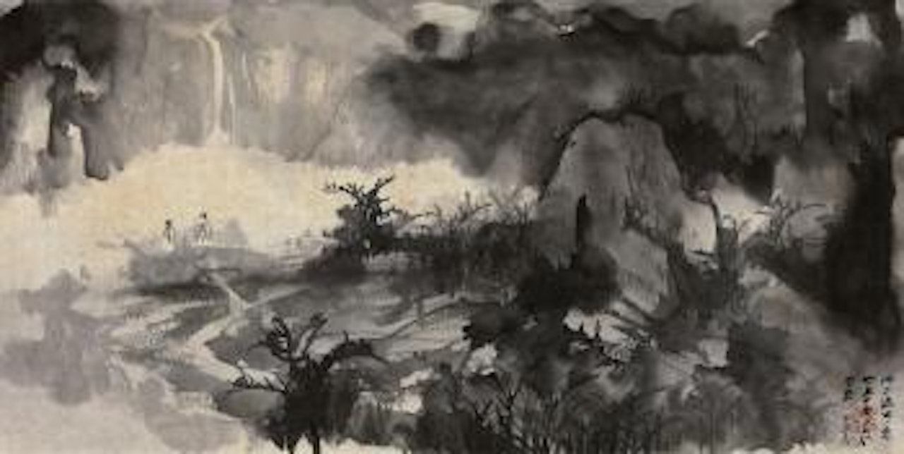 Landscape by Zhang Daqian