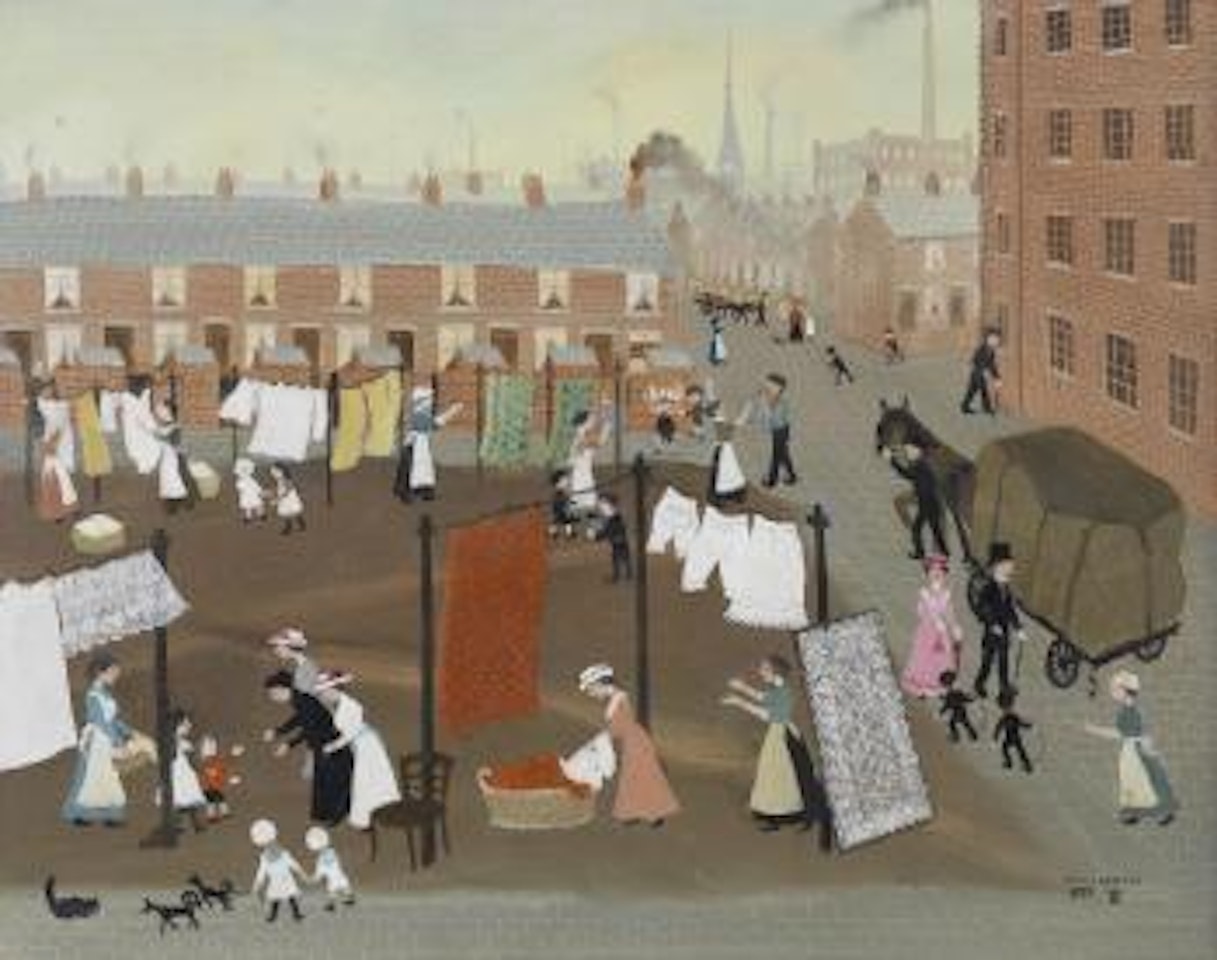 Washing-Day by Helen Bradley