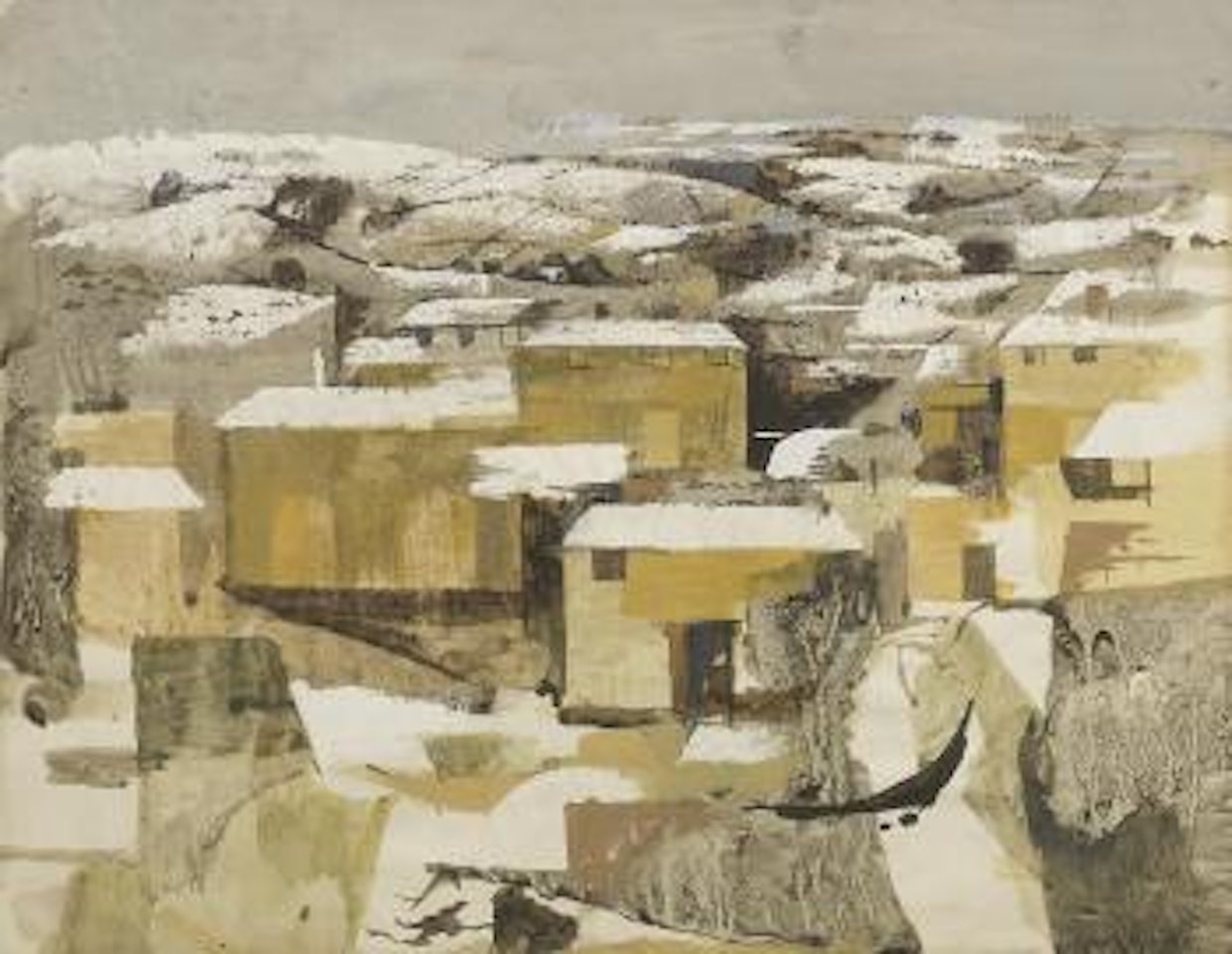Pickering Under Snow by Keith Vaughan