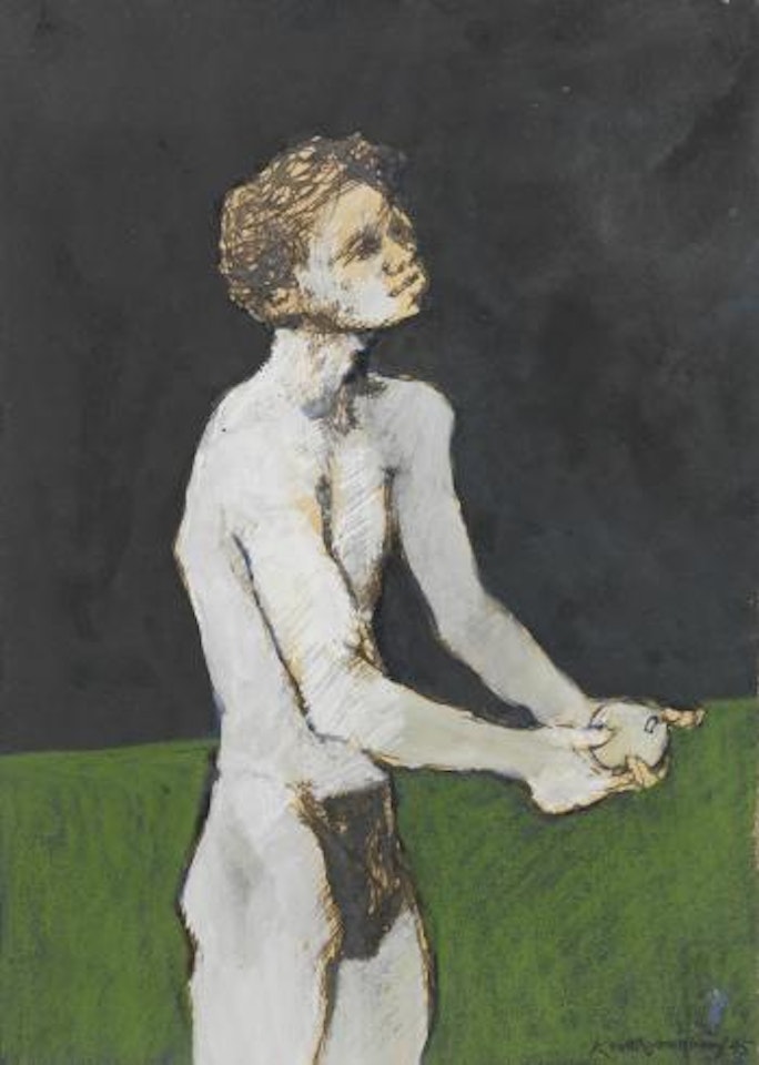 Boy with an Apple by Keith Vaughan