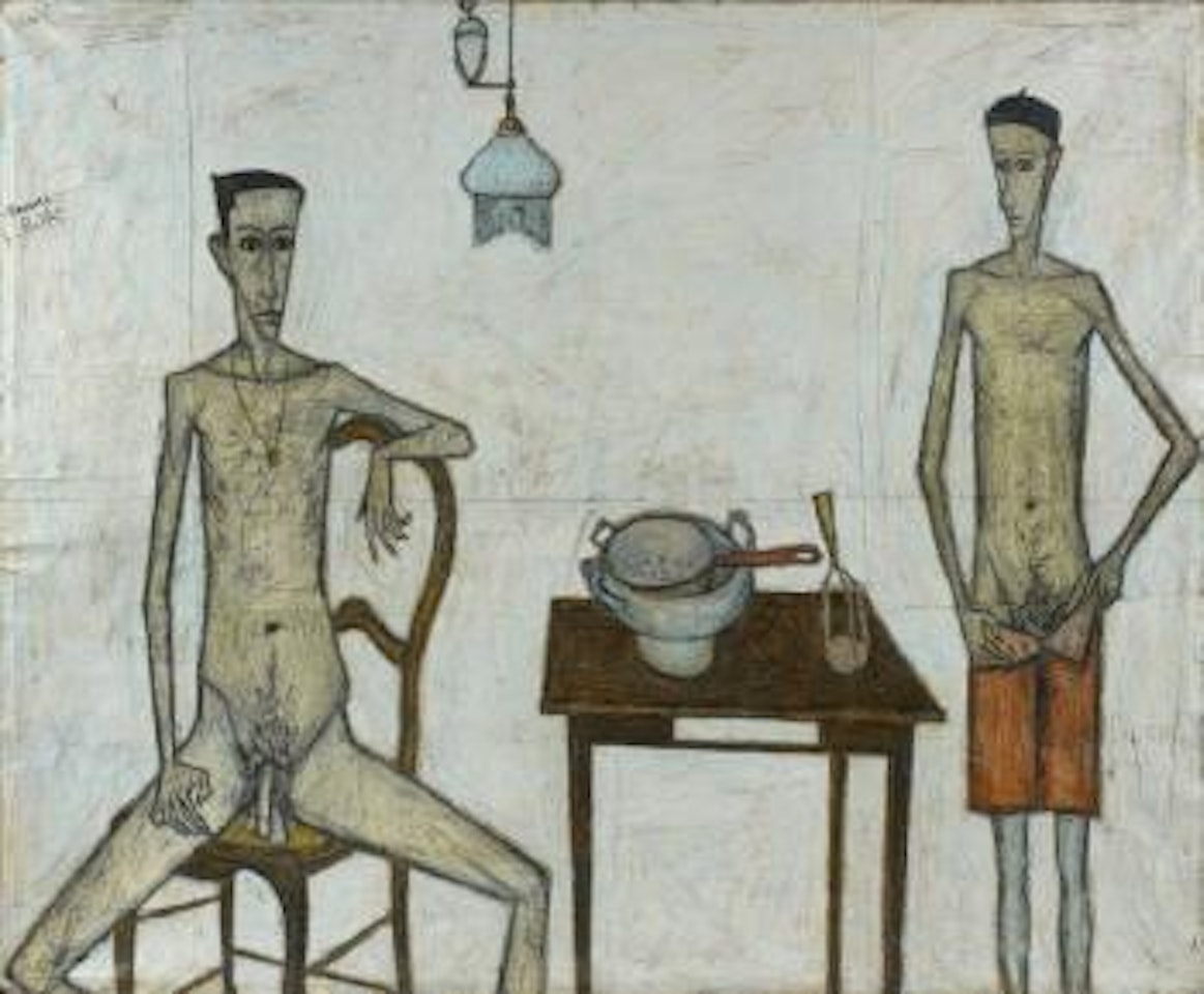 Deux Hommes Dans Une Chambre by Bernard Buffet