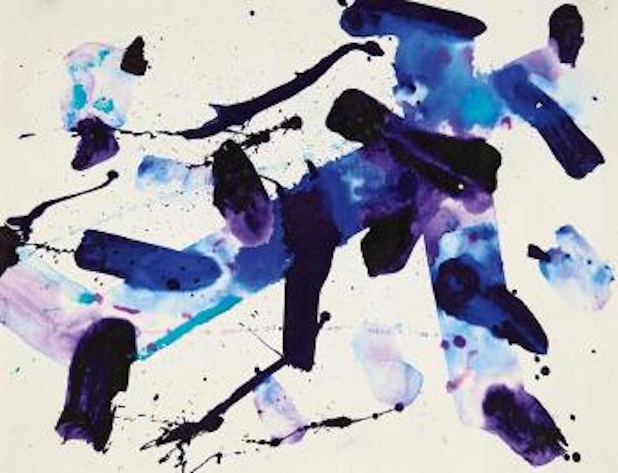 Untitled (Sf-92-114) by Sam Francis