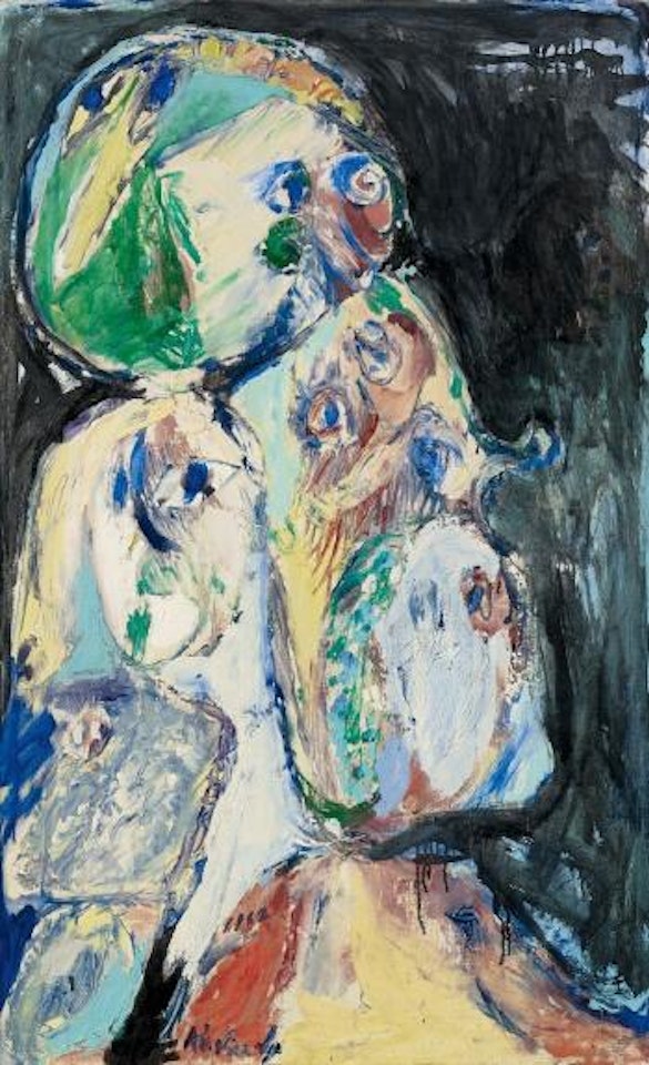Par Dessus L'epaule (Over The Shoulder) by Pierre Alechinsky