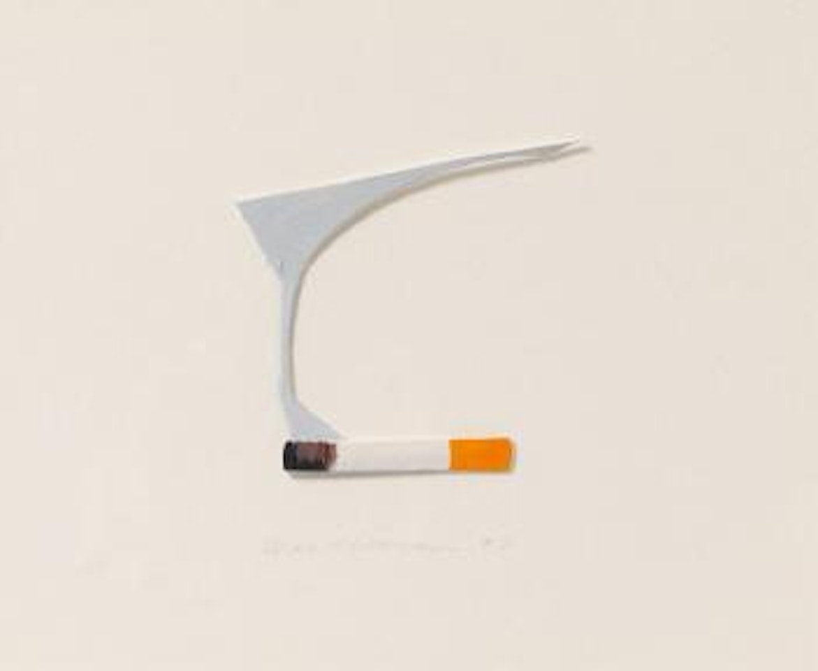 Smoking Cigarette by Tom Wesselmann