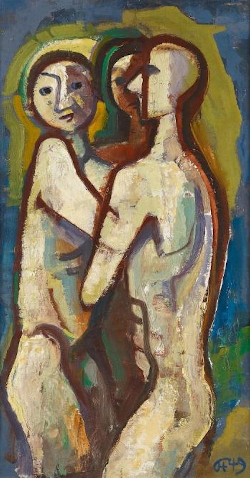 Drei Frauenakte by Karl Hofer