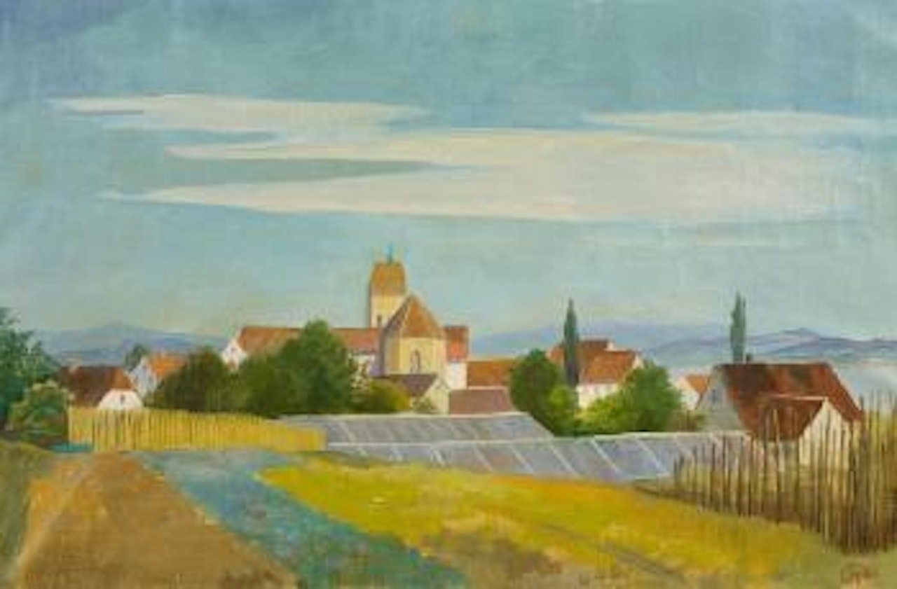 Reichenau Mittelzell by Karl Hofer