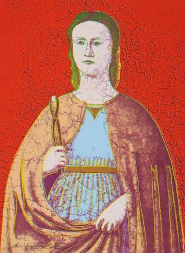 Saint Appolonia by Andy Warhol