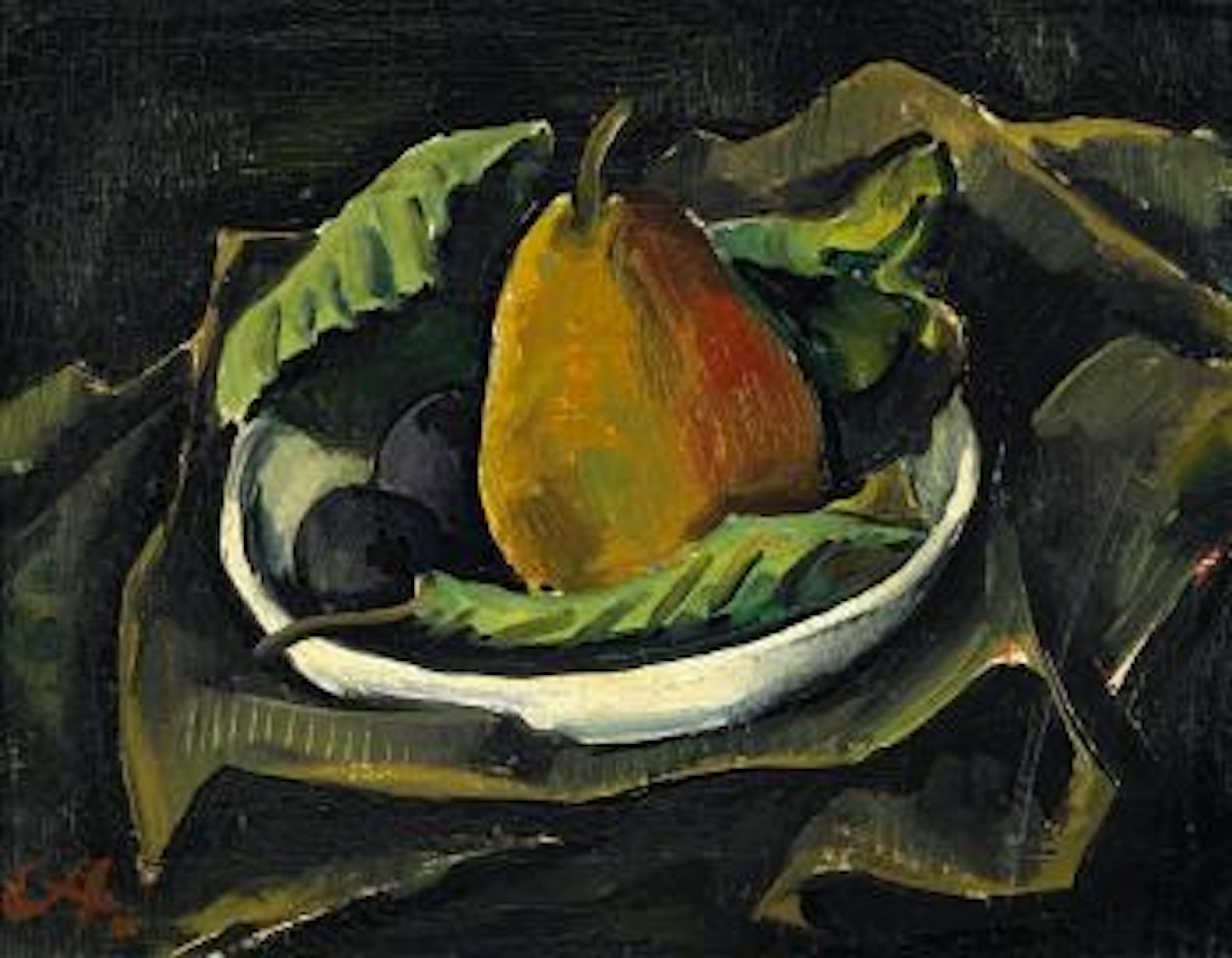 Still Life With Pears by Karl Hofer