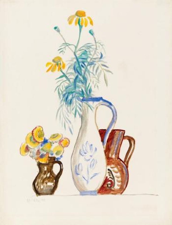 Floral Still Life by Gabriele Münter