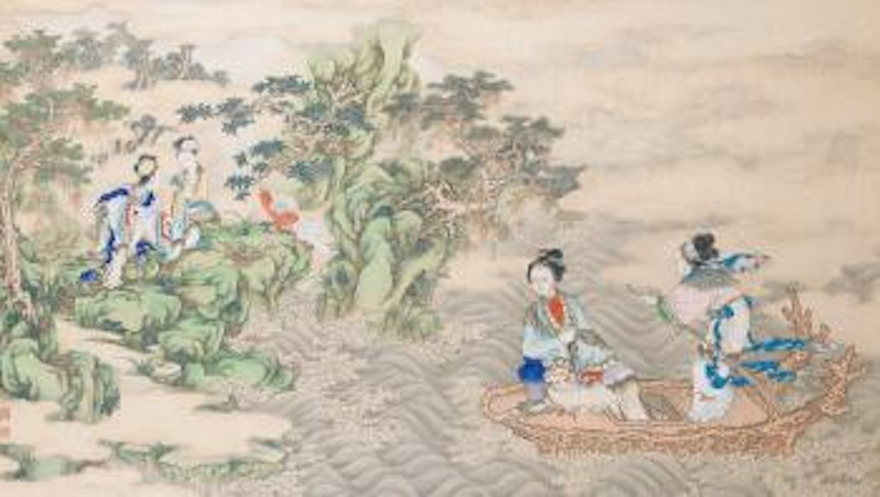 Xi Wangmu et Magu by Chinese School
