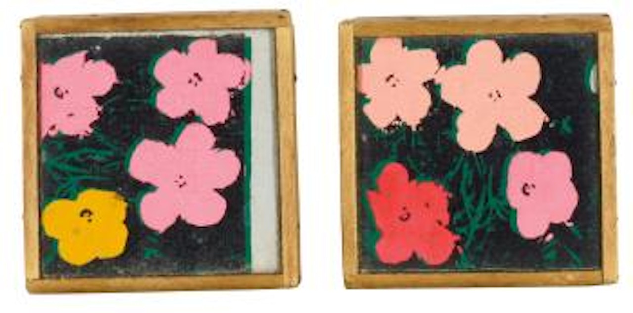 Andy Warhol, Flowers [Two Works] by Richard Pettibone