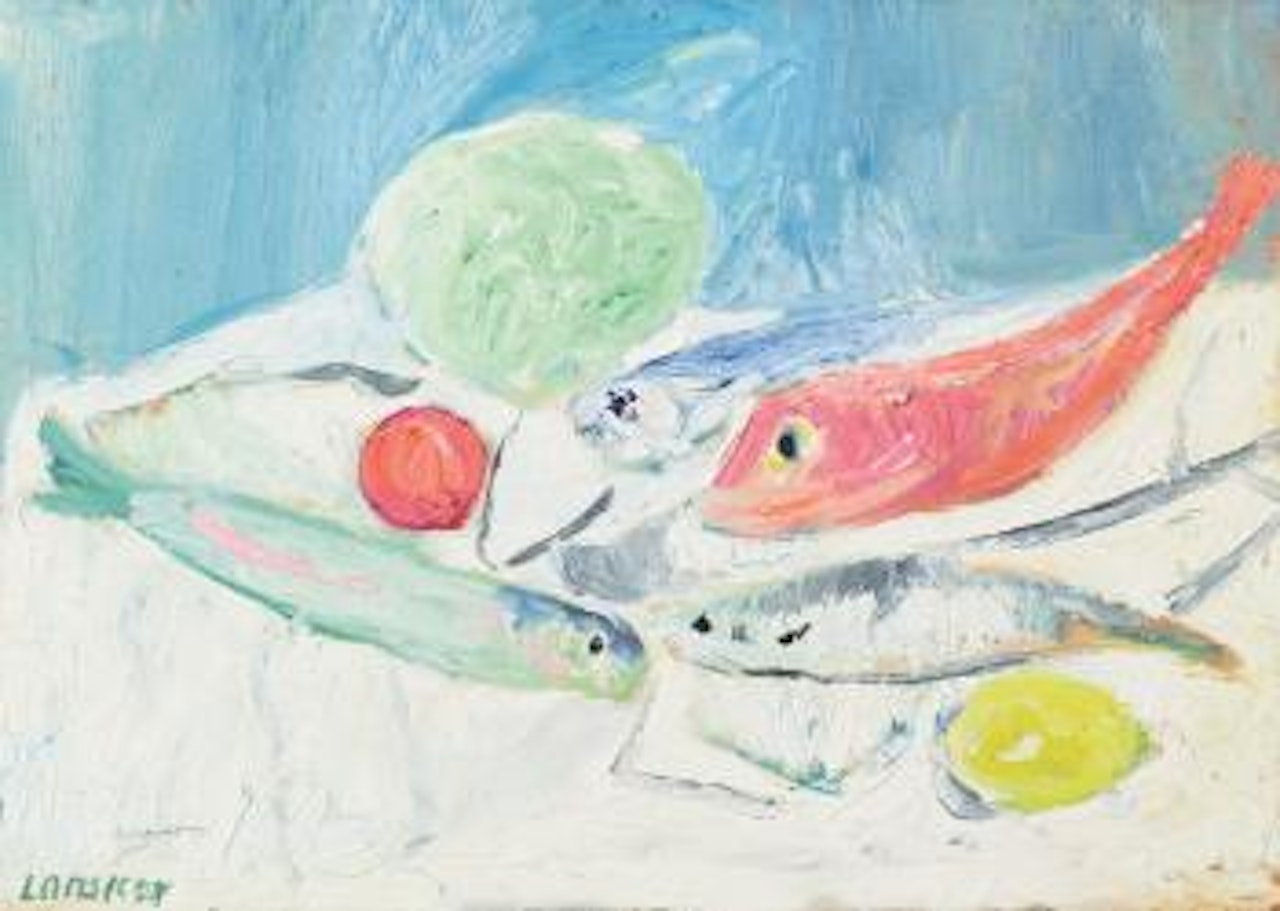 Nature Morte Aux Poissons by André Lanskoy