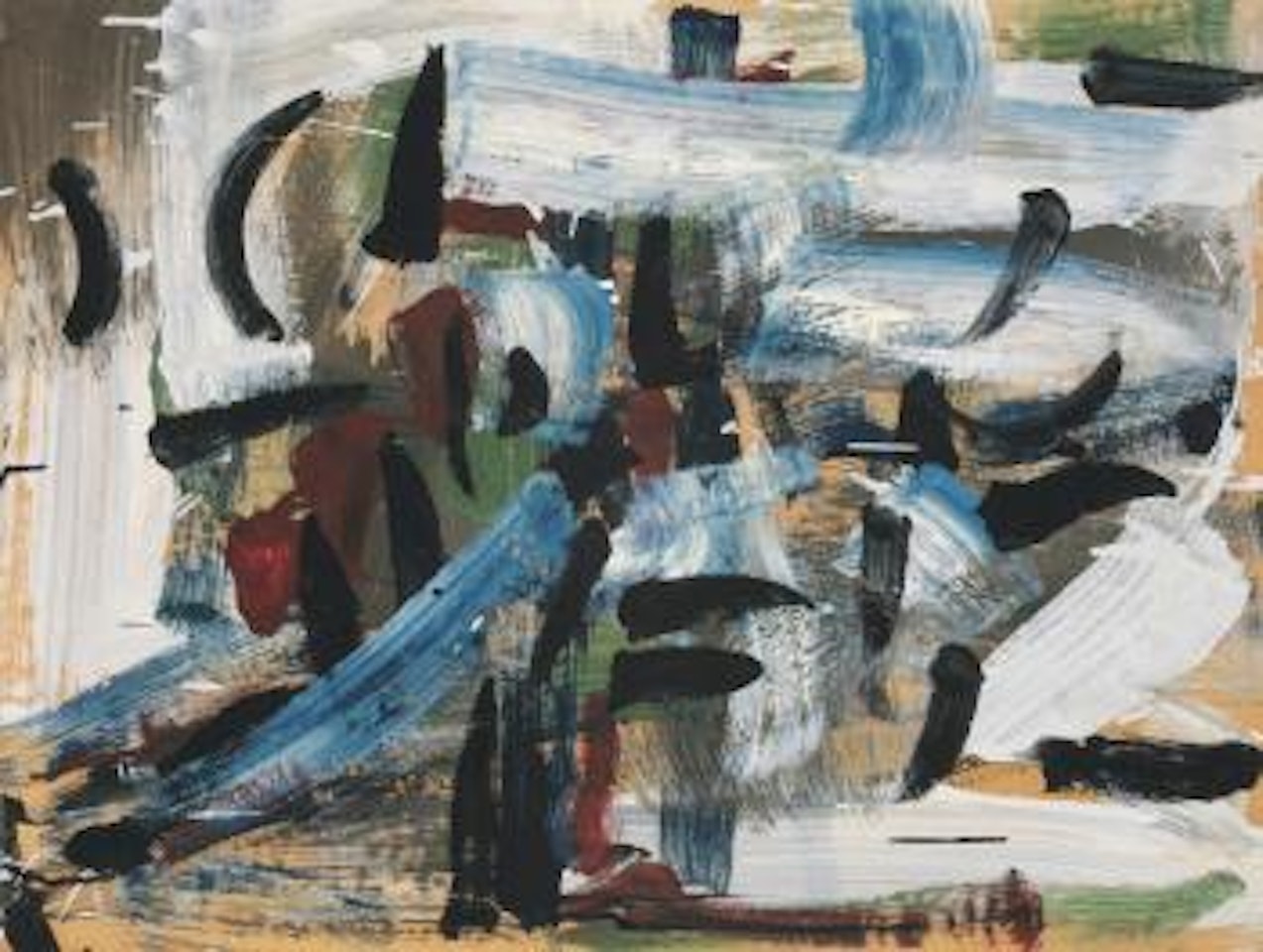 Vent D'ouest by Jean-Paul Riopelle