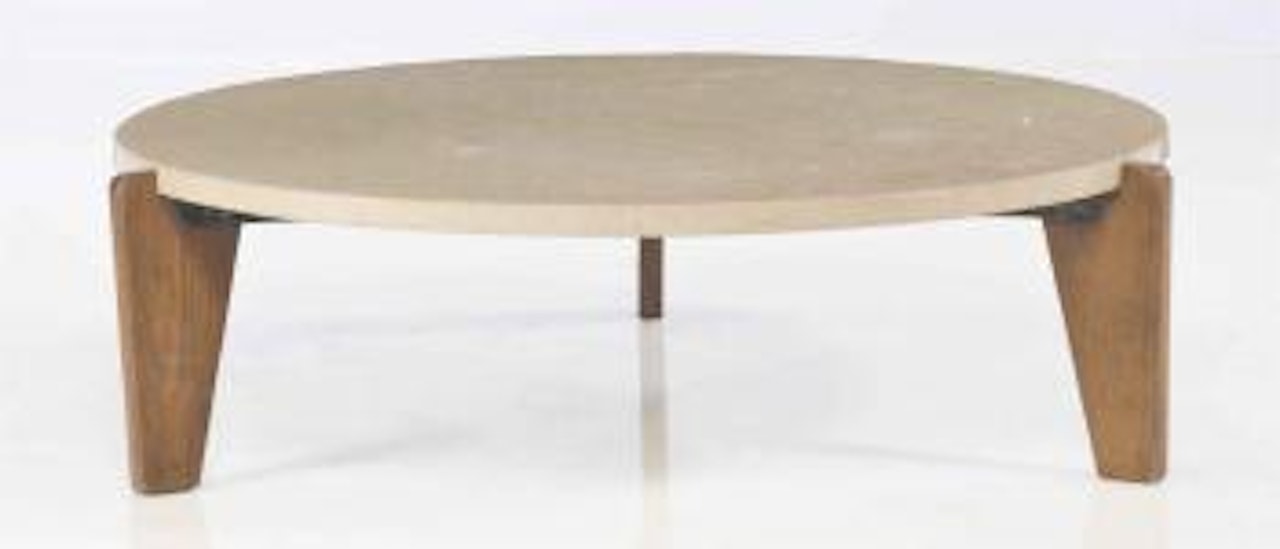 Guéridon bas by Jean Prouvé