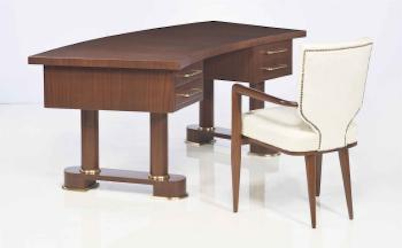 Bureau Et Son Fauteuil by Jean Royere