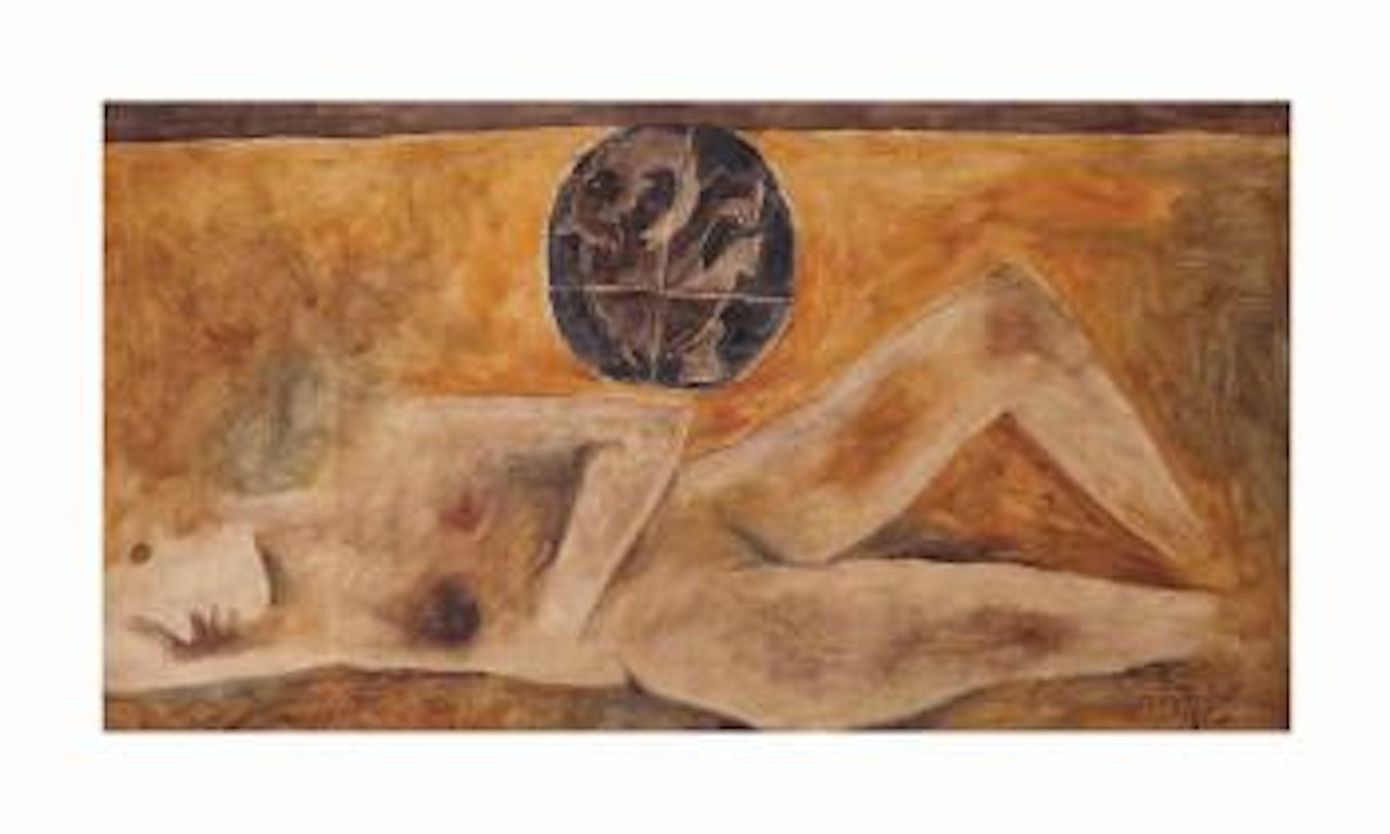 Untitled (Maya) by M.F. Husain