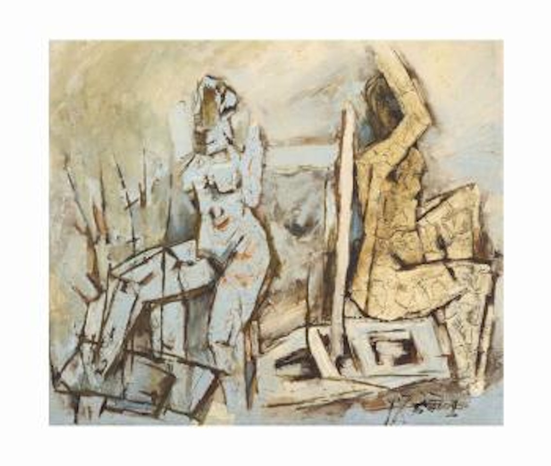 Untitled by M.F. Husain