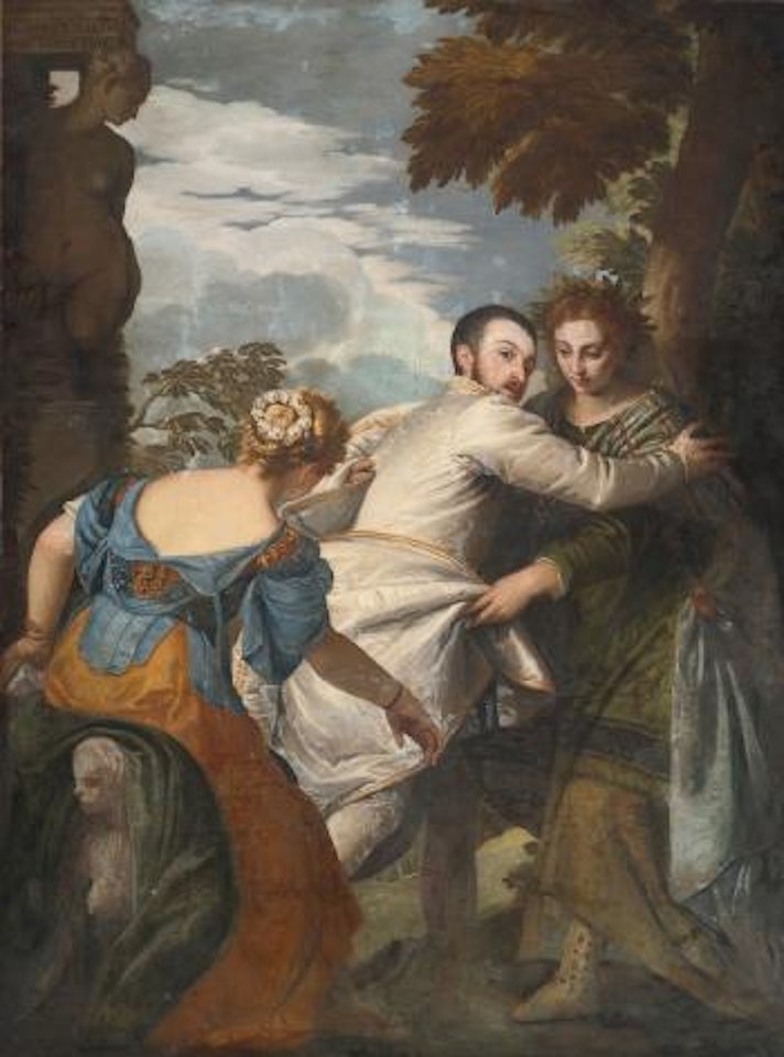 The Choice Between Virtue And Vice by Paolo Veronese