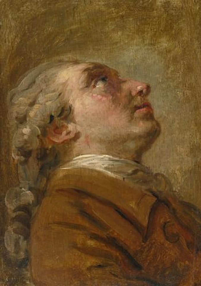 Portrait Of The Artist Simon Mathurin Lantara (1729 - 1778) by Claude Joseph Vernet
