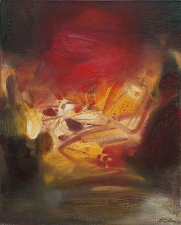 Flamboyant II by Chu Teh-Chun