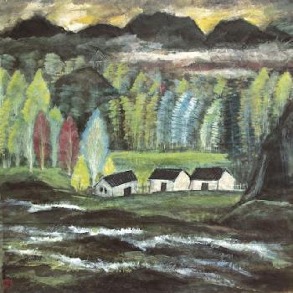 Spring Landscape by Lin Fengmian