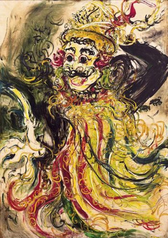 Penari Bali (Balinese Dancer) by Affandi
