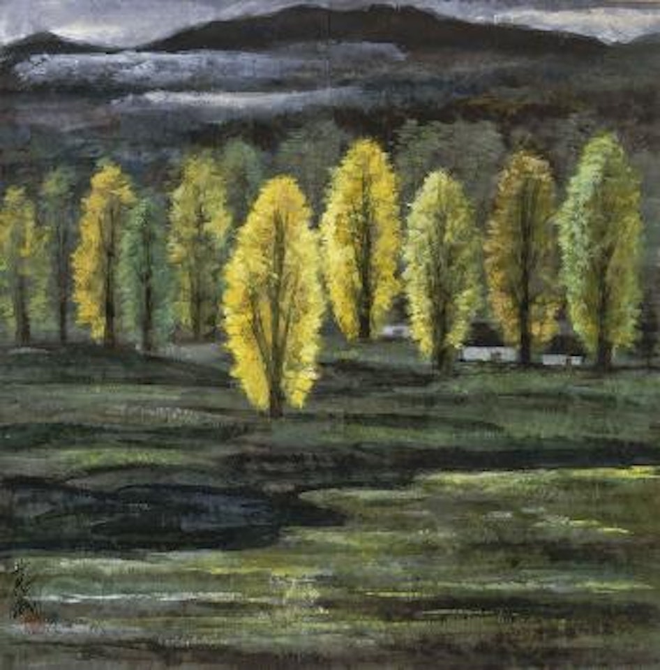Autumn Landscape by Lin Fengmian