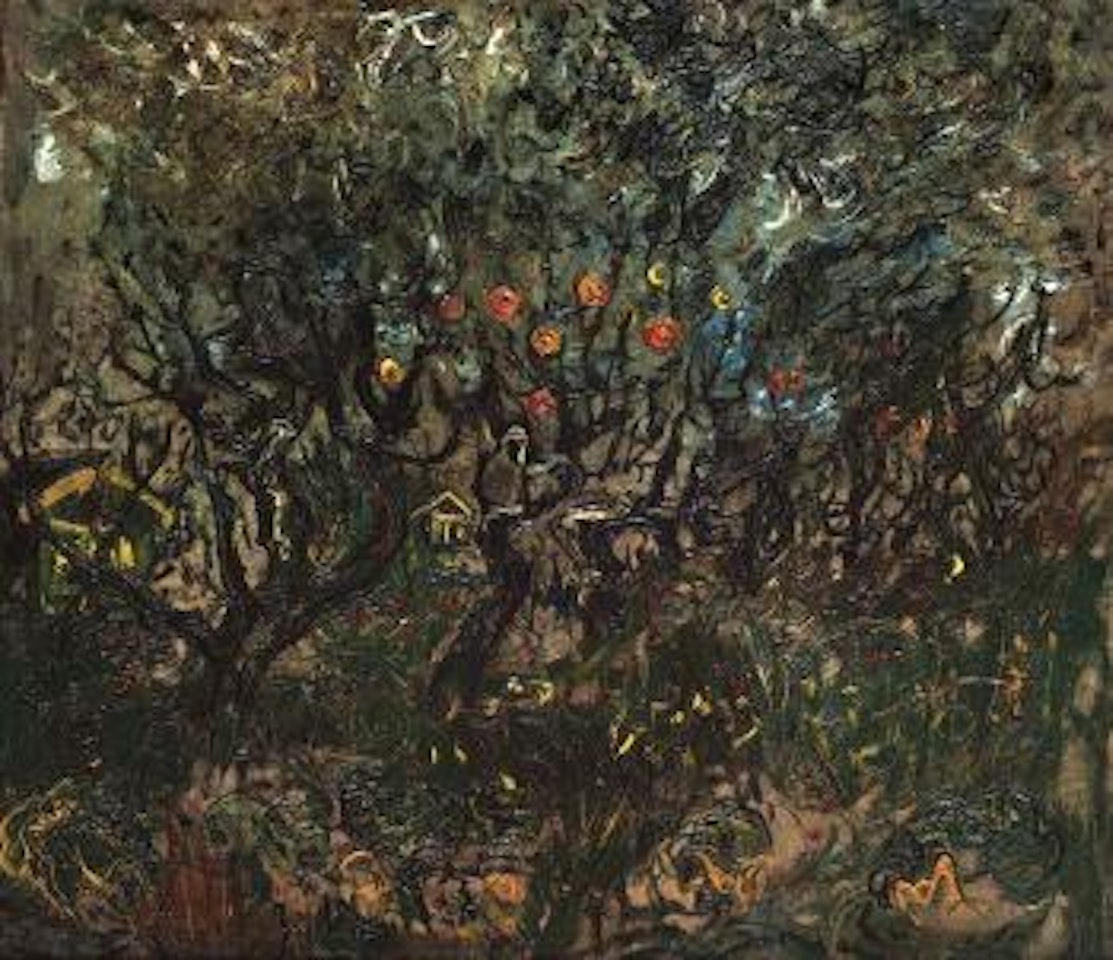 Pohon Apel (Apple Tree) by Affandi