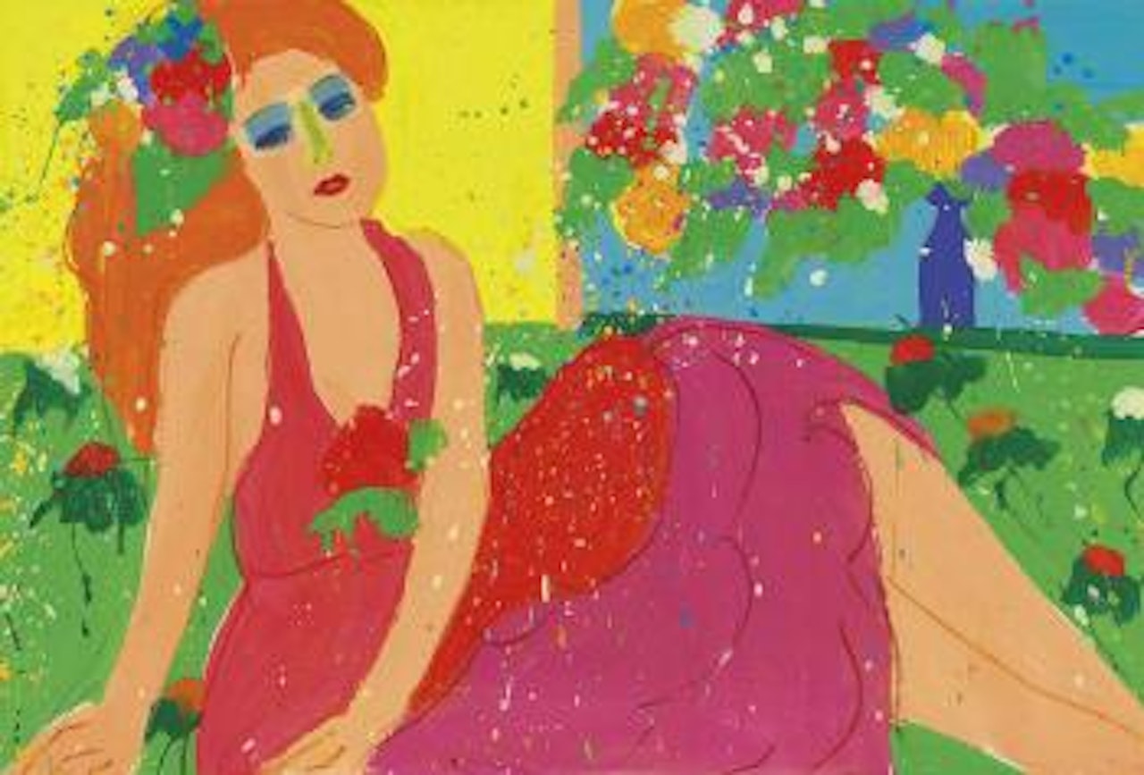 Today is Very Very Hot by Walasse Ting