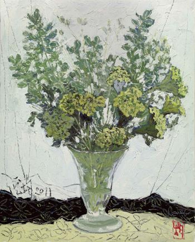 Beauty of Grayish Green by Pang Jiun