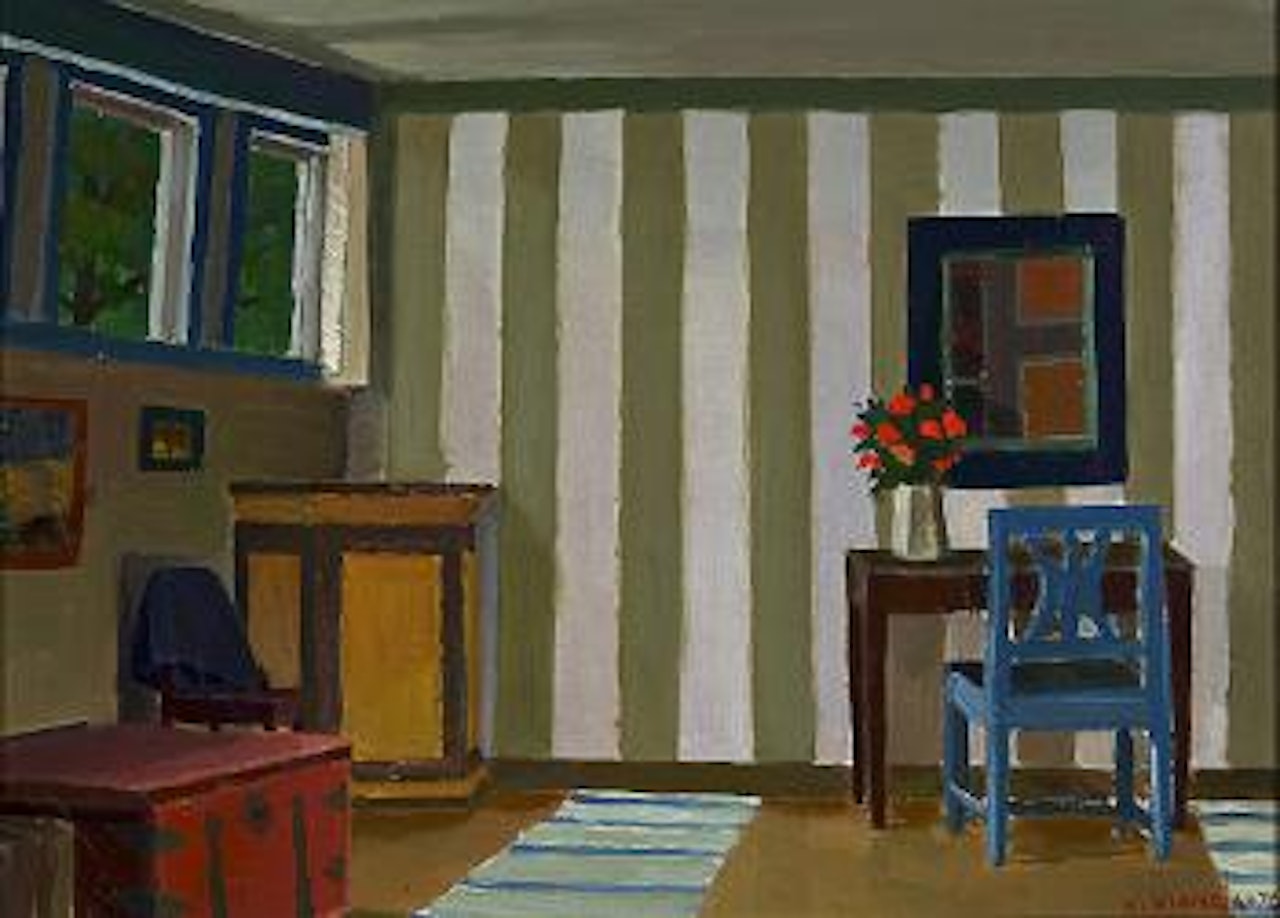 Interior scene by Veikko Vionoja