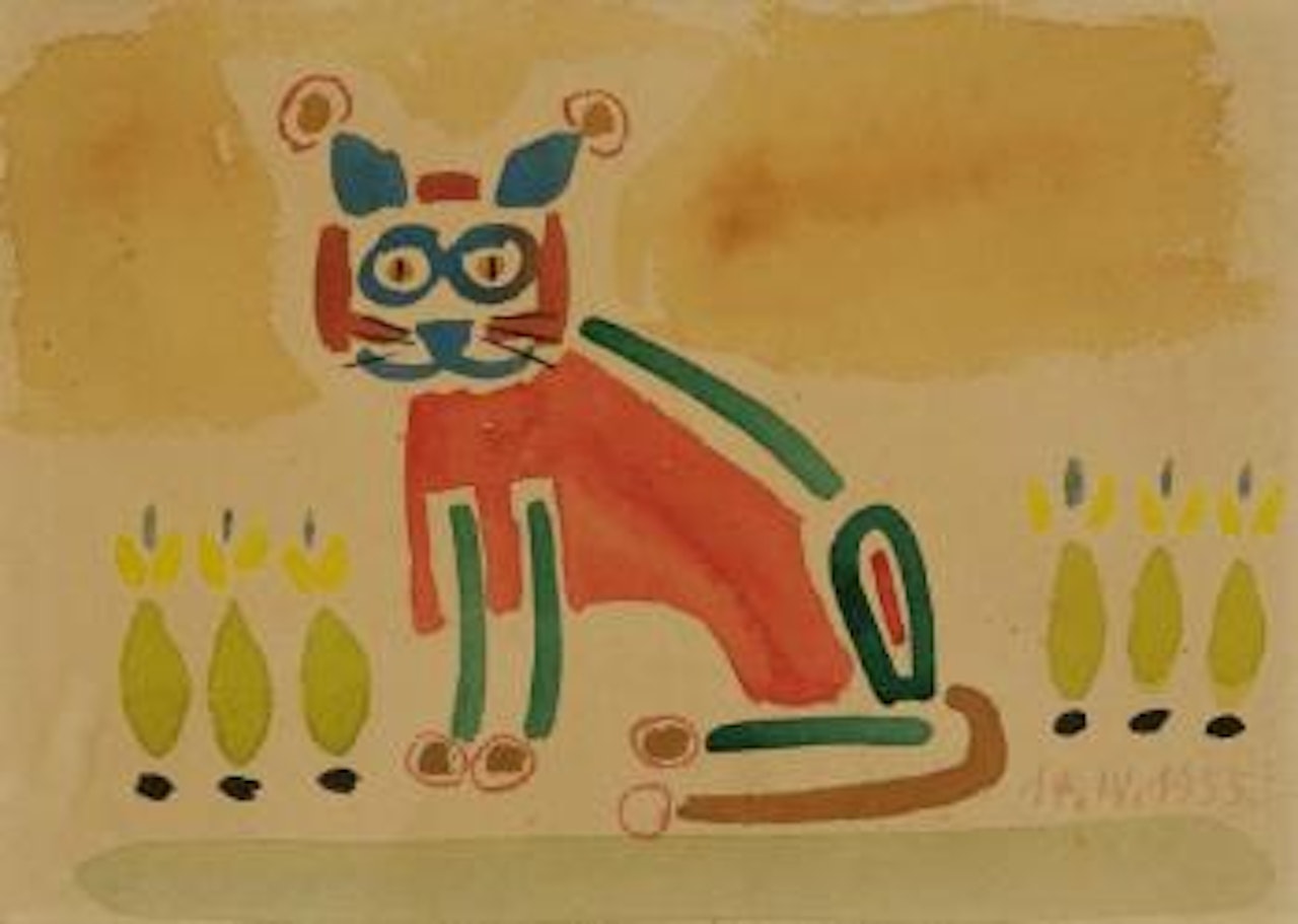 Chat by Victor Brauner