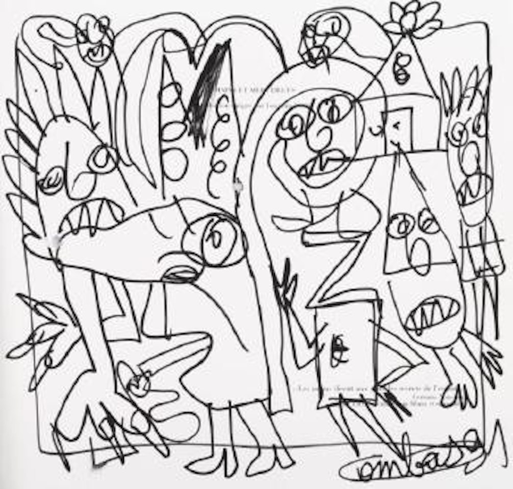 Personnages by Robert Combas