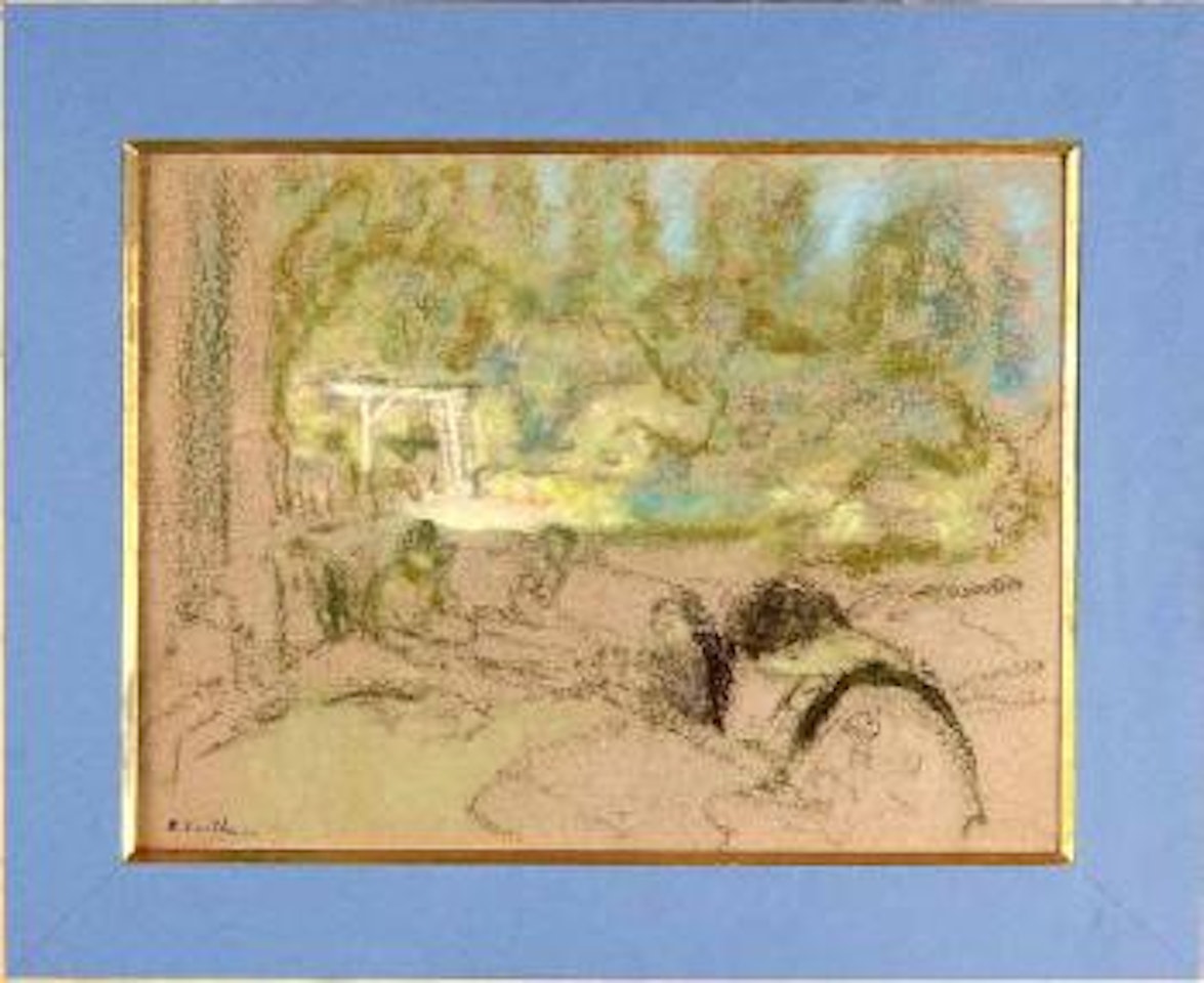 Femmes dans un parc by Édouard Vuillard