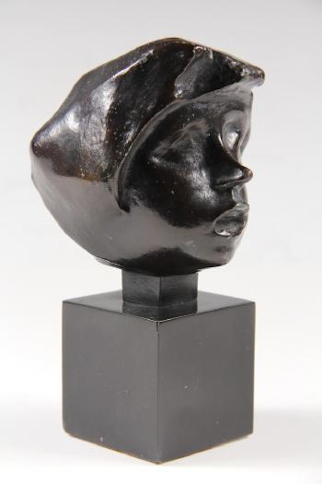 Tête de femme, bouche ouverte by Auguste Rodin