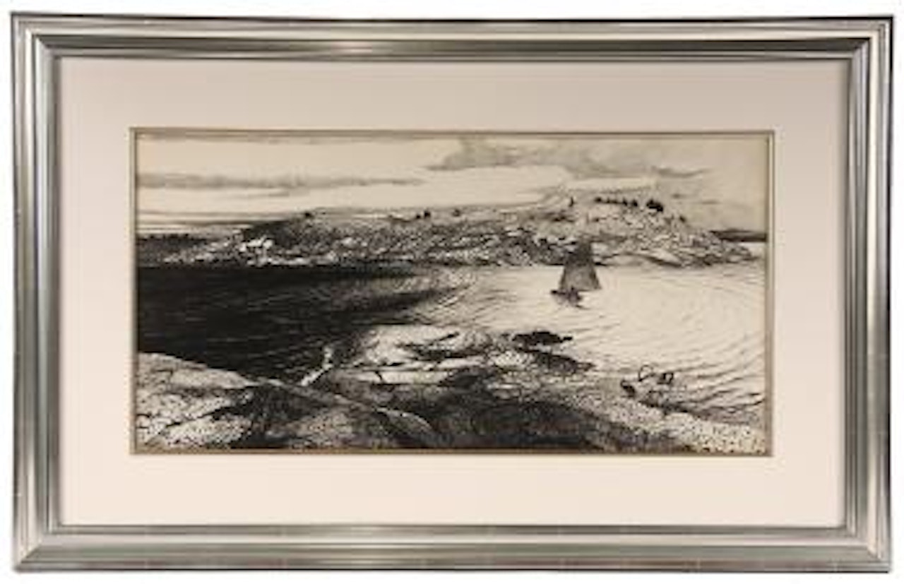 In the Georges Islands by Andrew Wyeth