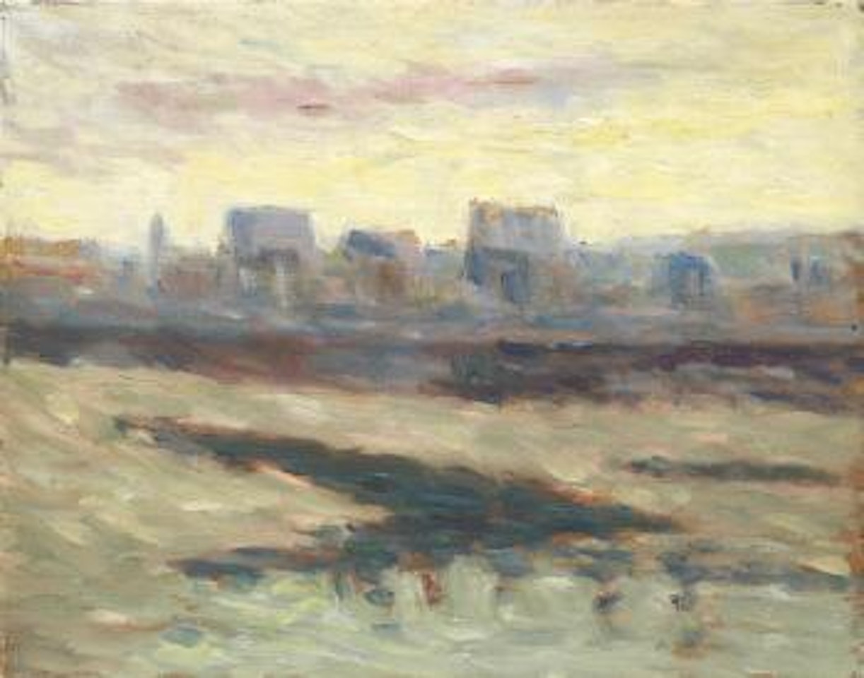 Vue du Tréport by Maximilien Luce
